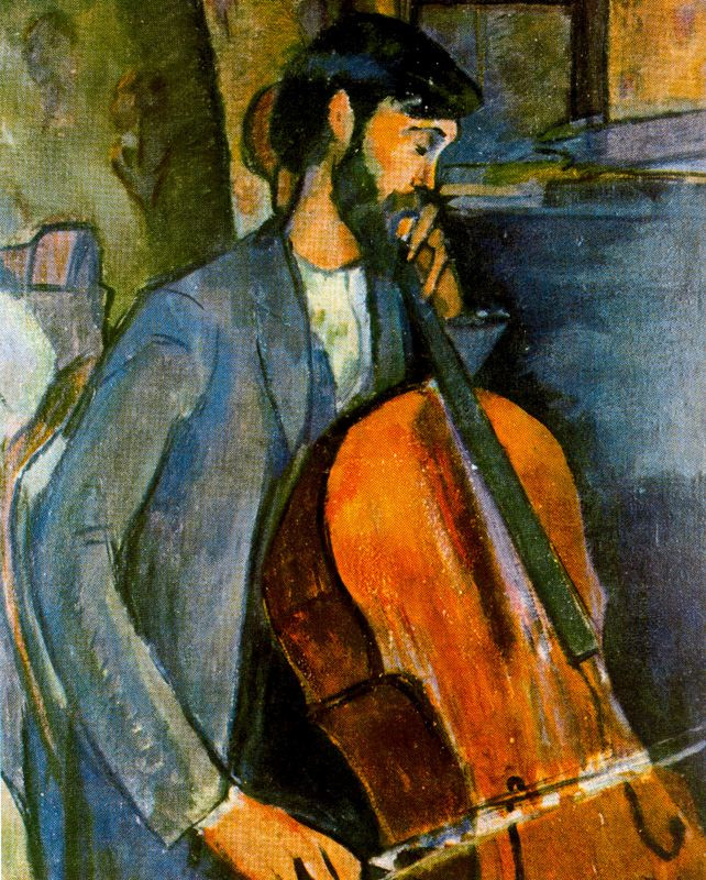 Modigliani The Cellist