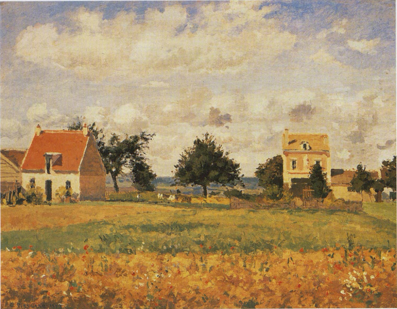 Pissarro The Red House