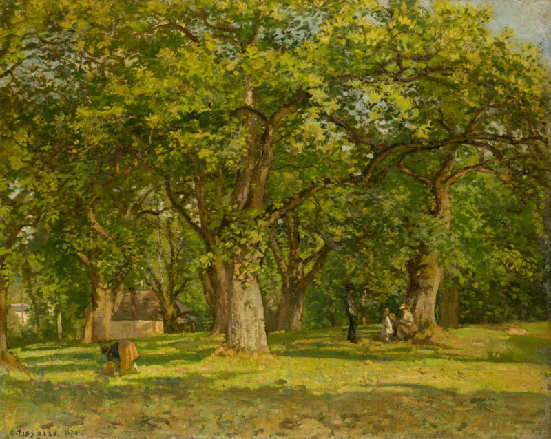 Pissarro The forest