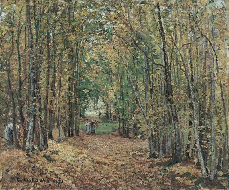 Pissarro The forests of Marly