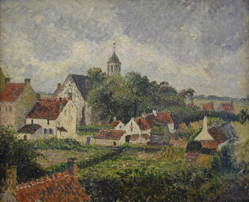 Pissarro The village of Knokke
