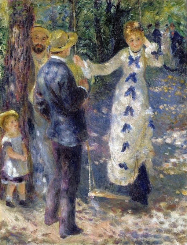 Renoir On the swing
