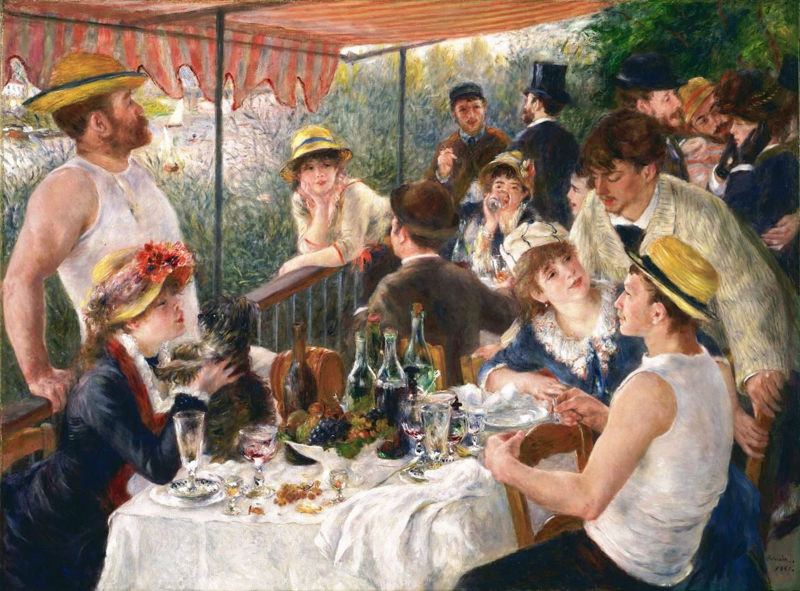 Renoir Rowers' lunch