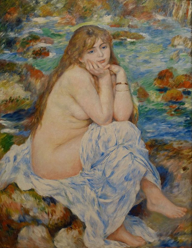 Renoir Seated bather