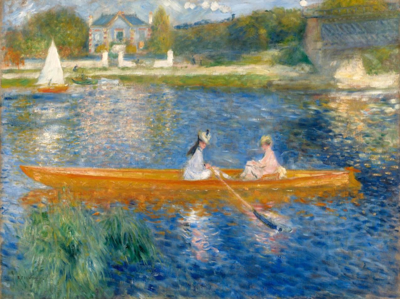 Renoir The skiff (the Seine at Asnieres)
