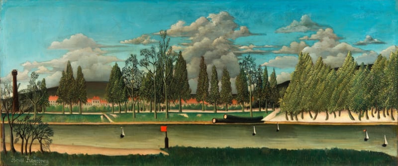 Rousseau View of the Quai d'Asnieres