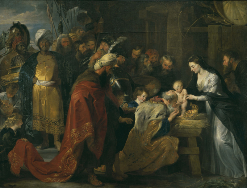 Rubens The adoration of the wise men