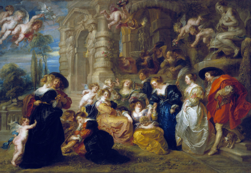 Rubens The garden of love