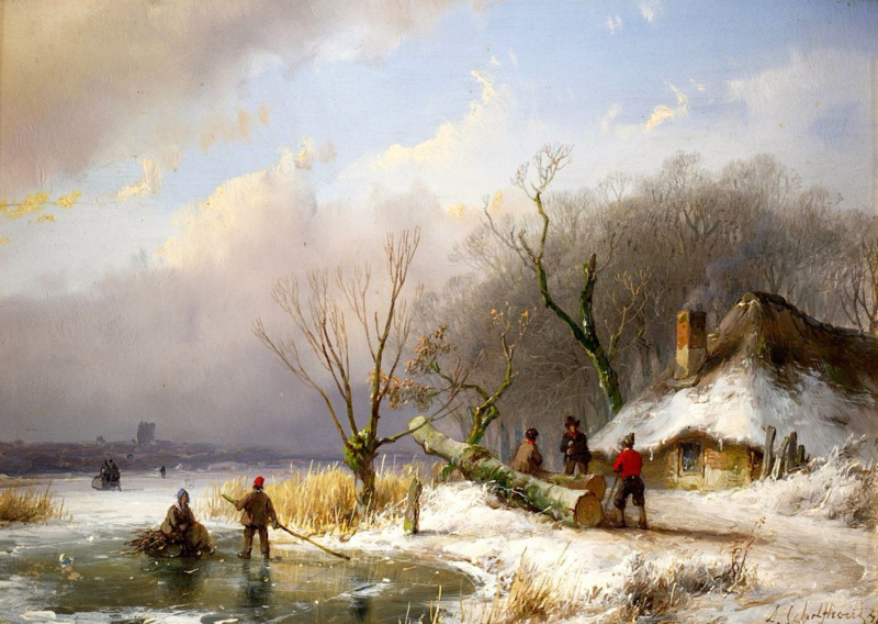 Schelfhout Winter Landscape