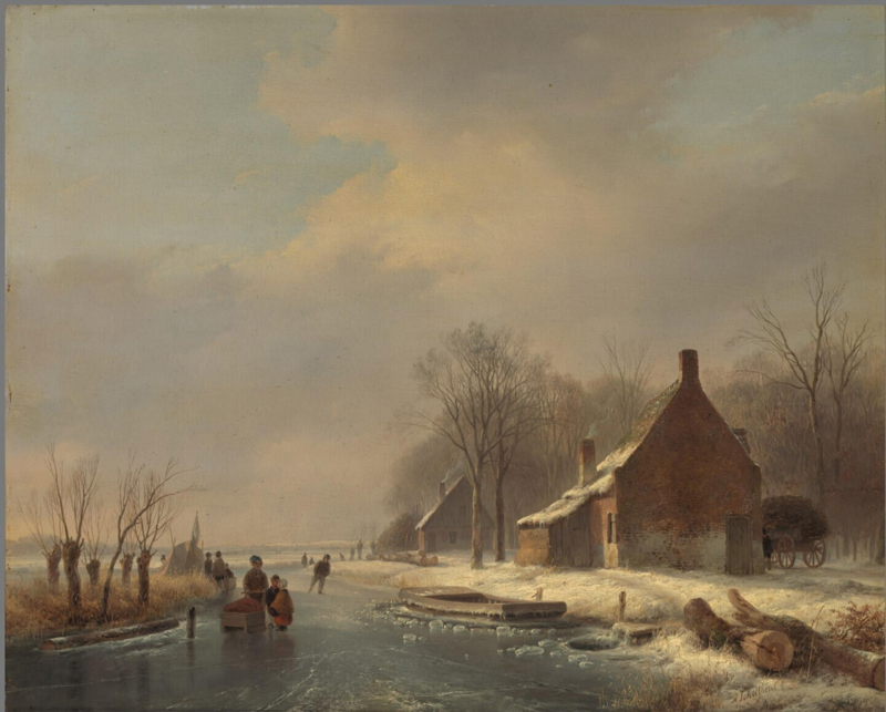 Schelfhout Winter landscape 4