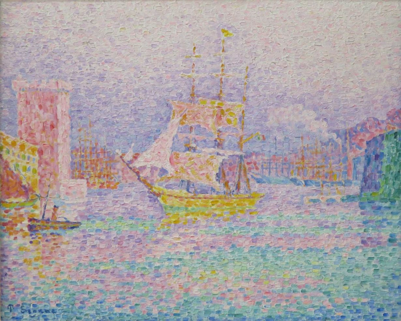Signac The port of Marseilles