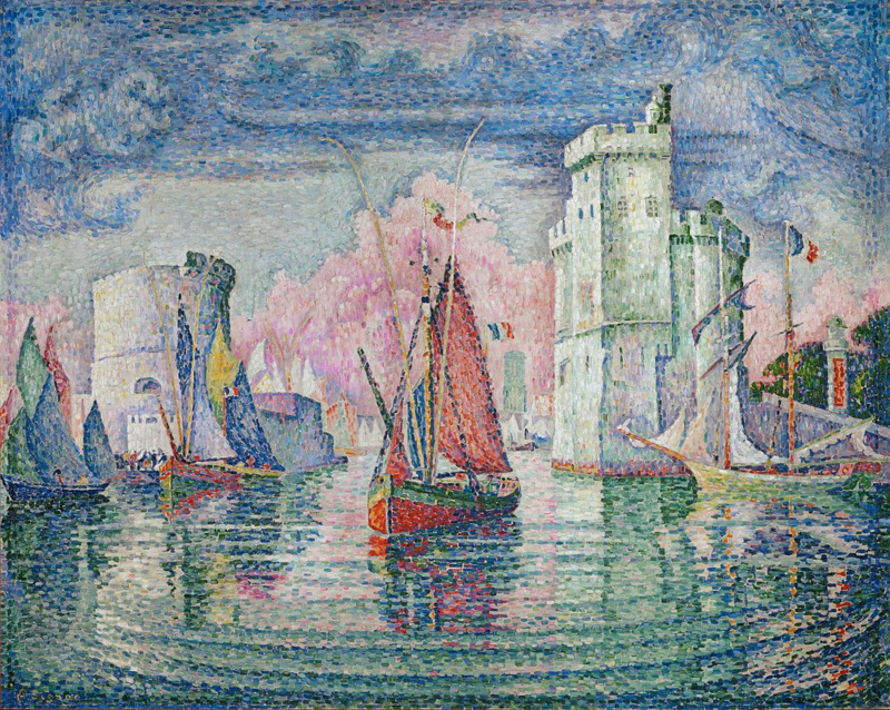 Signac The port of la Rochelle