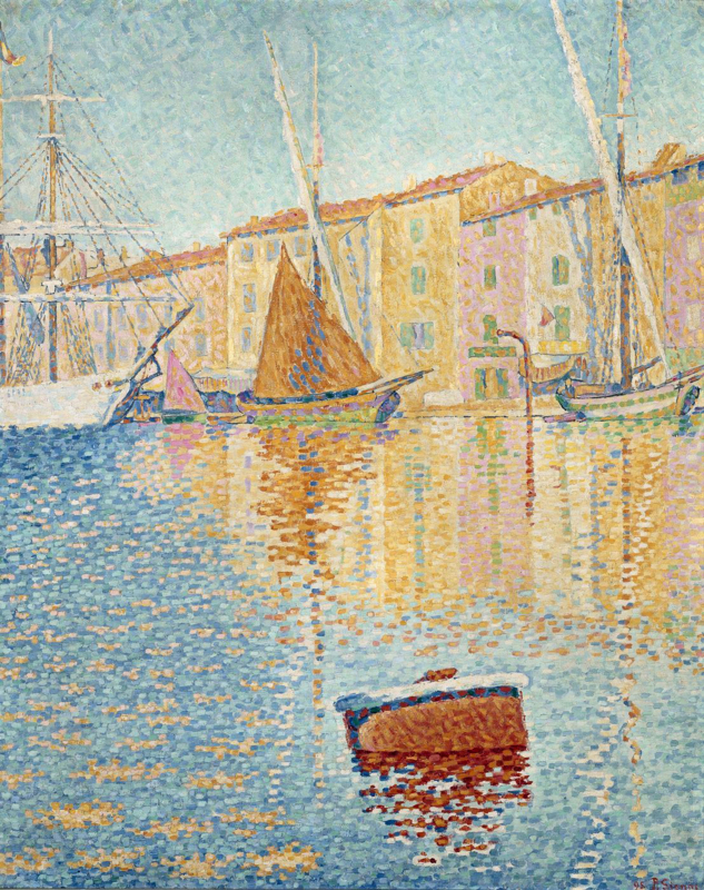Signac The red buoy