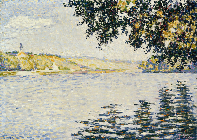 Signac View of the Seine at Herblay
