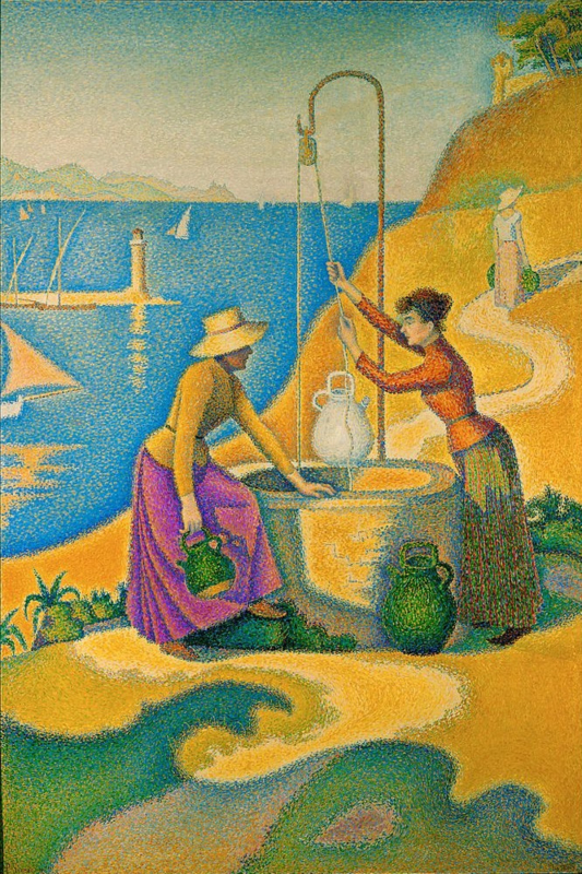 Signac Women at the water source