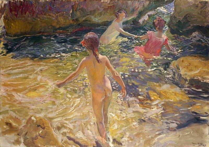 Sorolla The bath