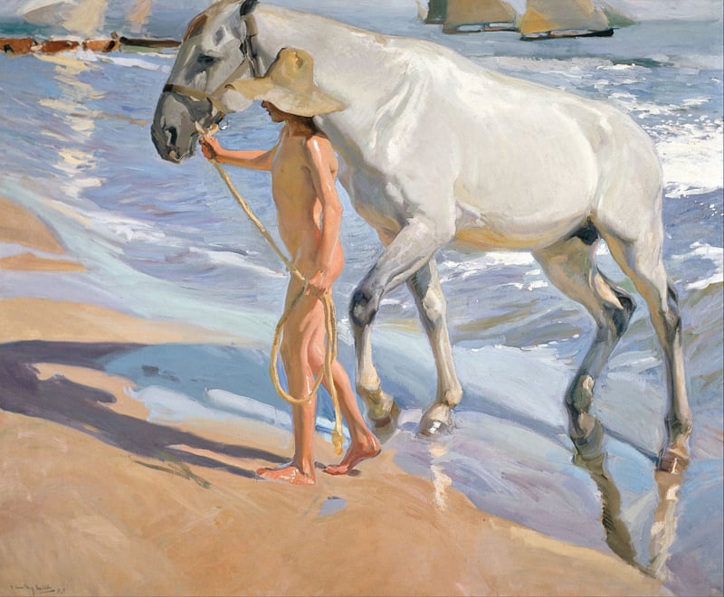 Sorolla The horse pool