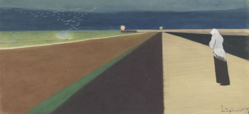 Spilliaert Woman on the dike