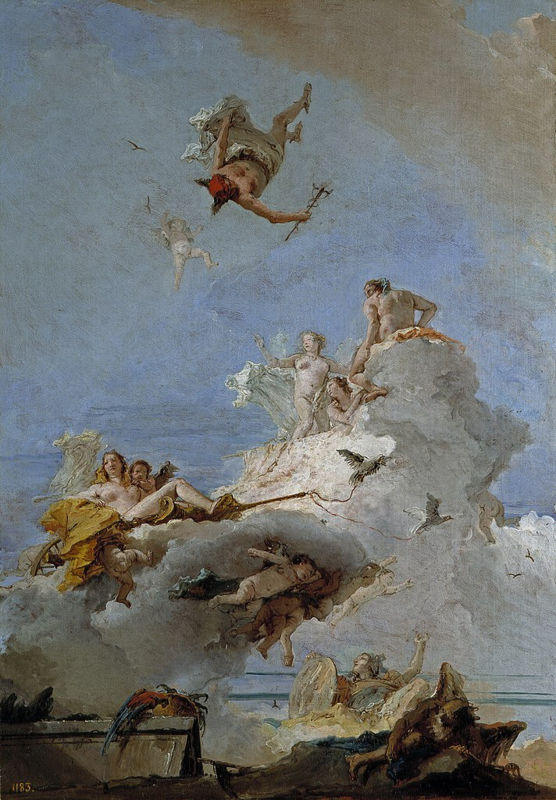 Tiepolo The Olympus (Triumph of Venus).