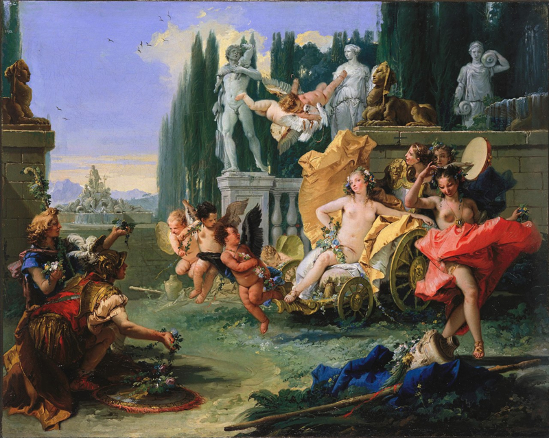 Tiepolo The realm of Flora