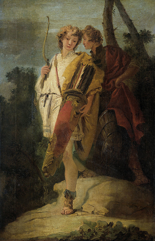 Tiepolo Young man with a bow
