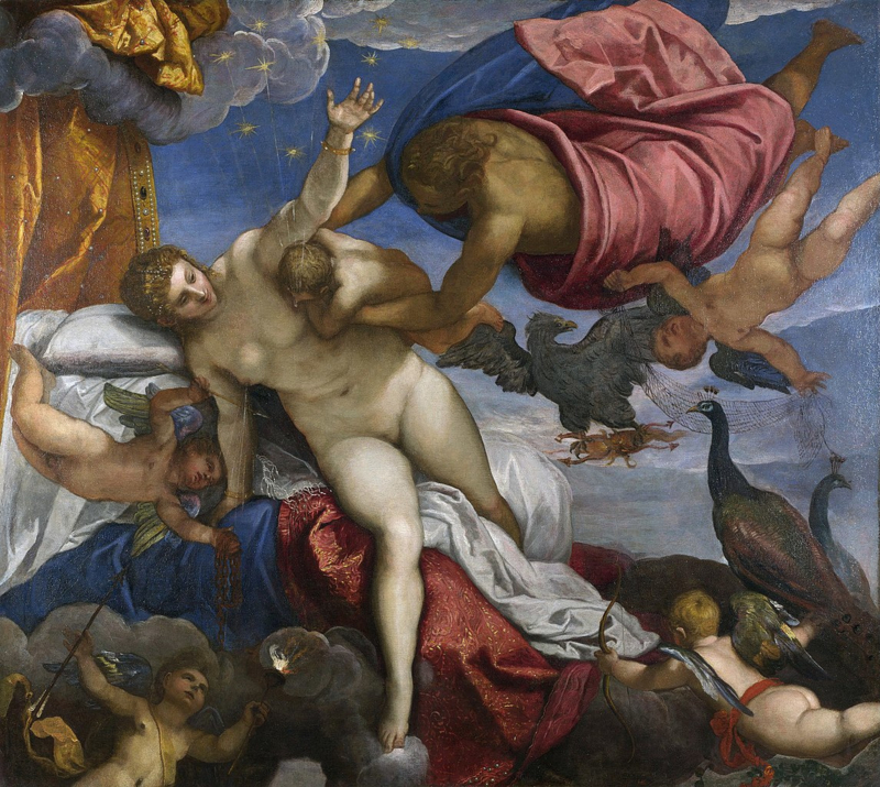 Tintoretto The origin of the Milky Way