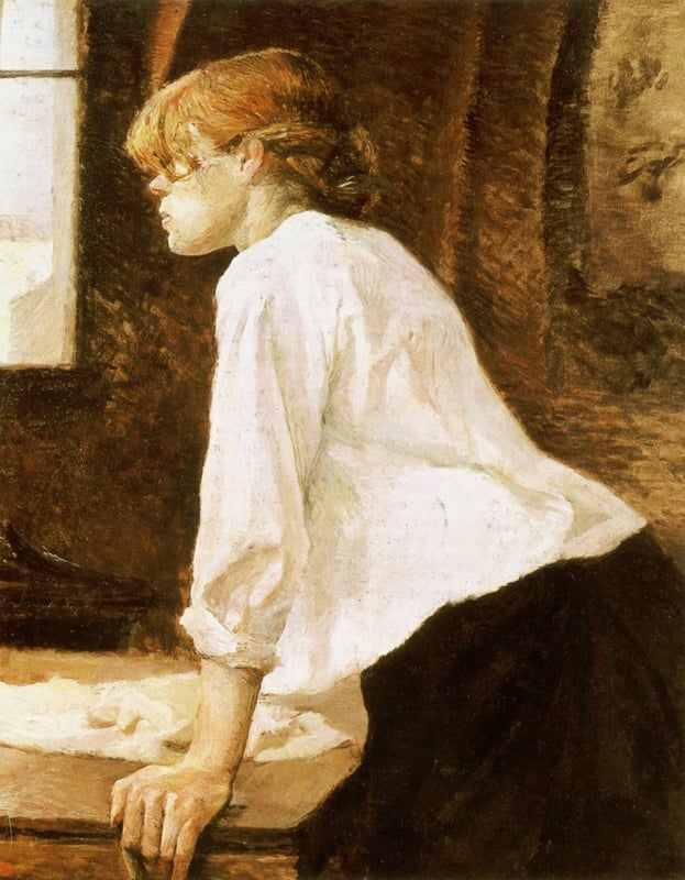 Toulouse-Lautrec The laundress
