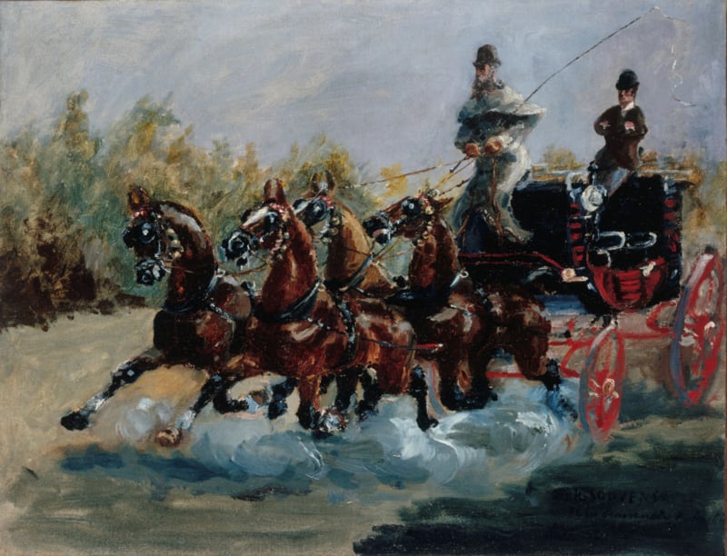 Toulouse-Lautrec The stagecoach