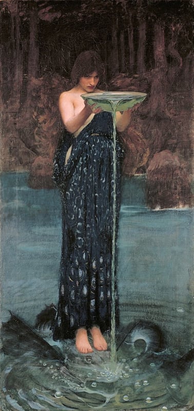 Waterhouse Circe Invidiosa