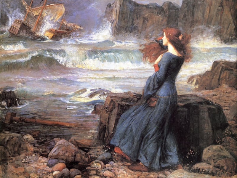 Waterhouse Miranda-the storm