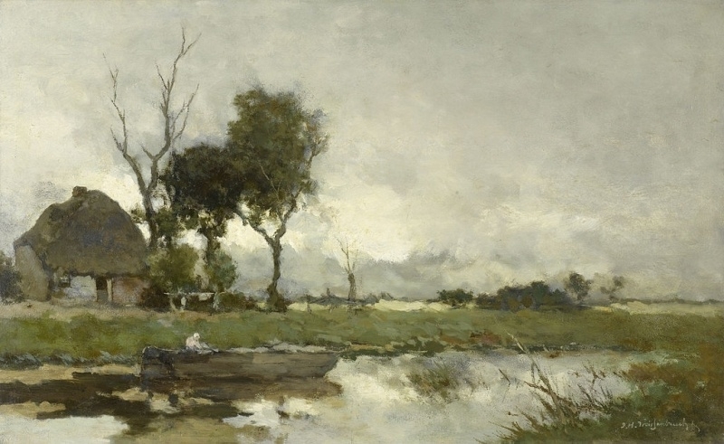 Weissenbruch Autumn Landscape