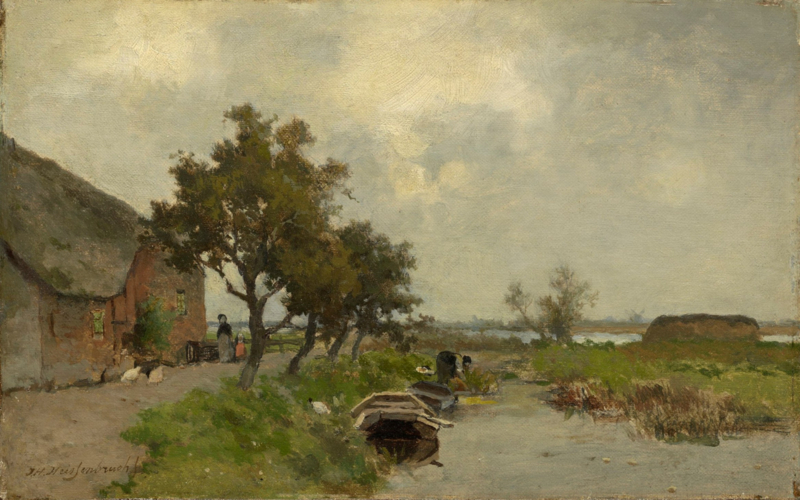 Weissenbruch Washing clothes