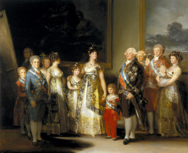 Goya Charles V and his family