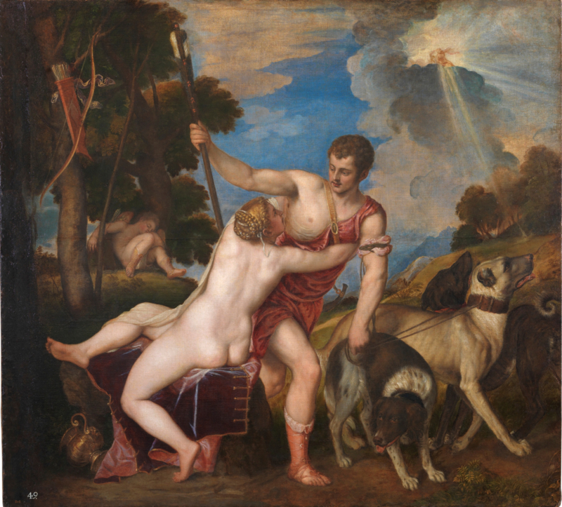 Titiaan Venus and Adonis