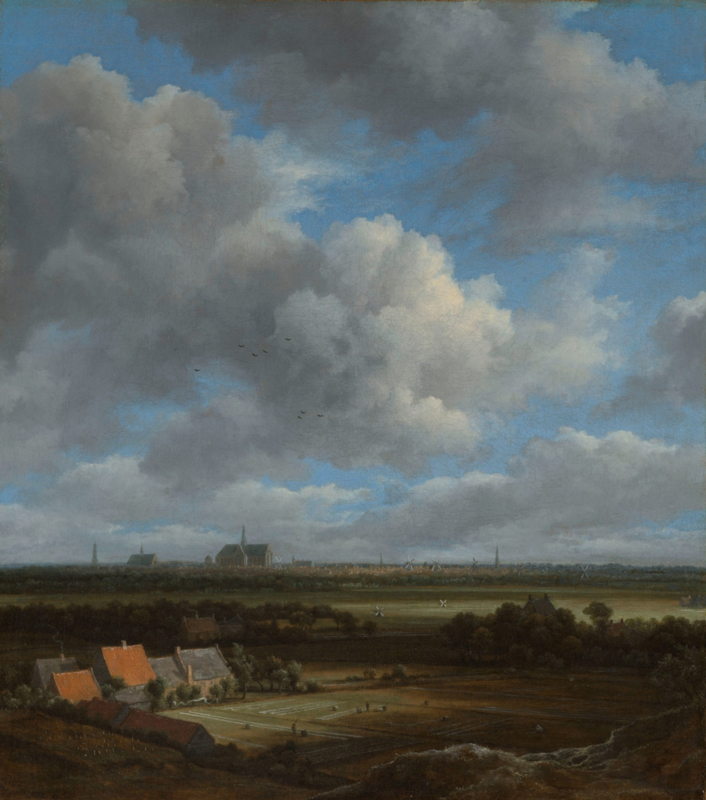 Van Ruisdael View of Haarlem from the northwest