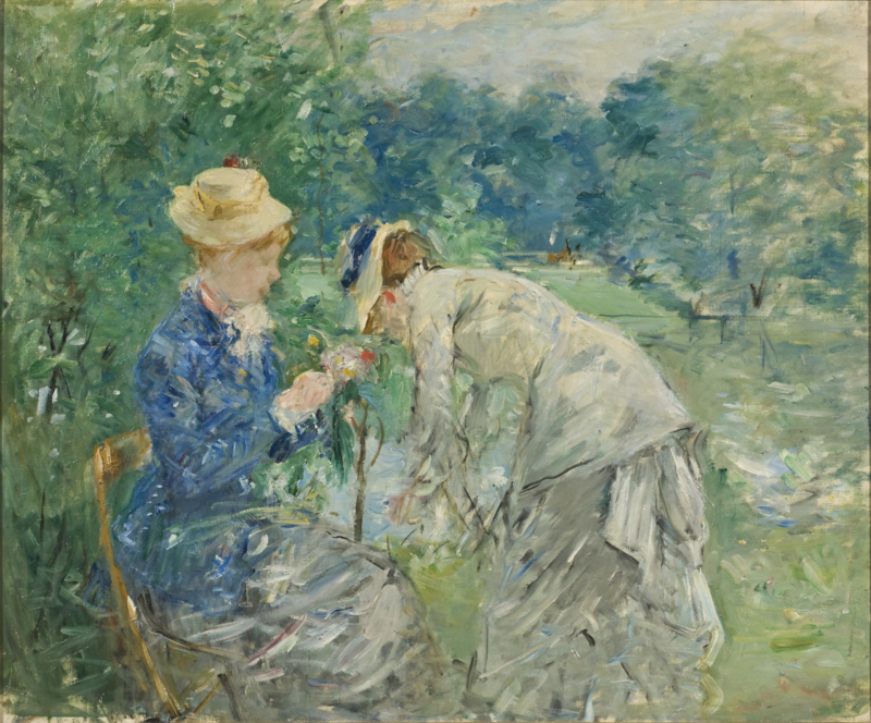 Morisot At the Bois de Boulogne