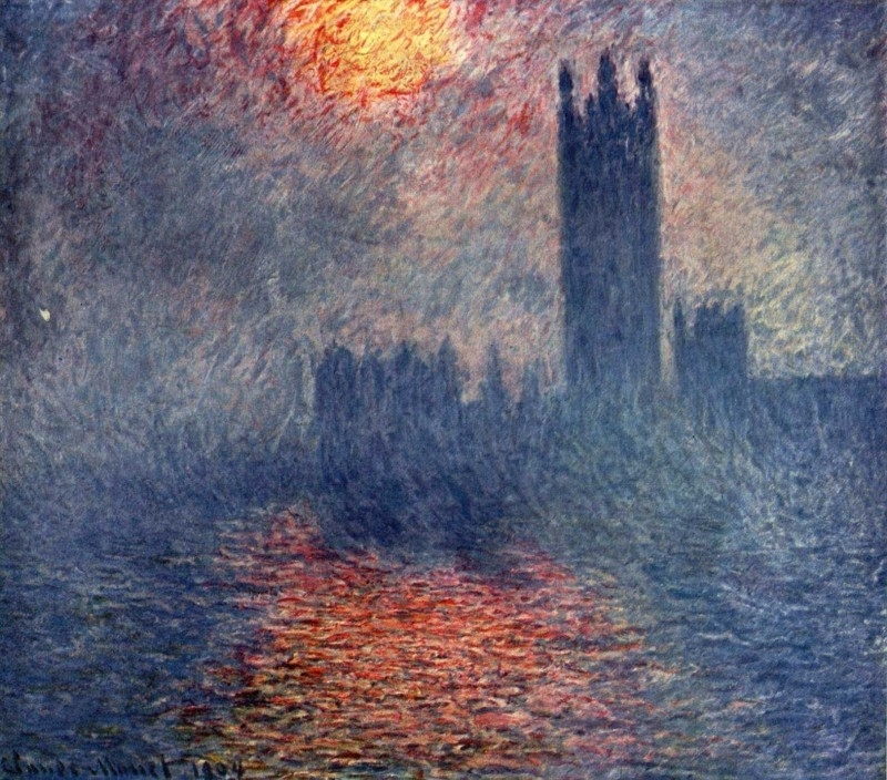 Monet Parliament in London