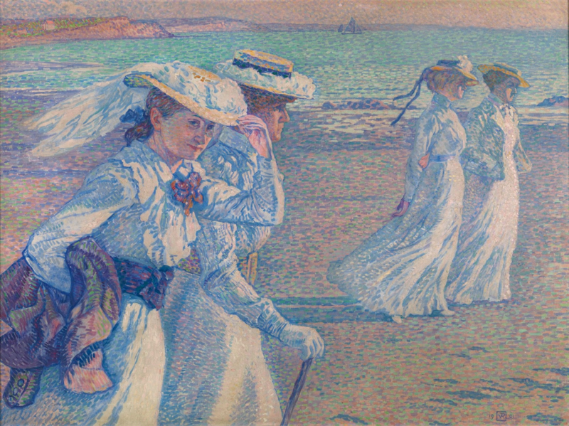 Van Rysselberghe The walk