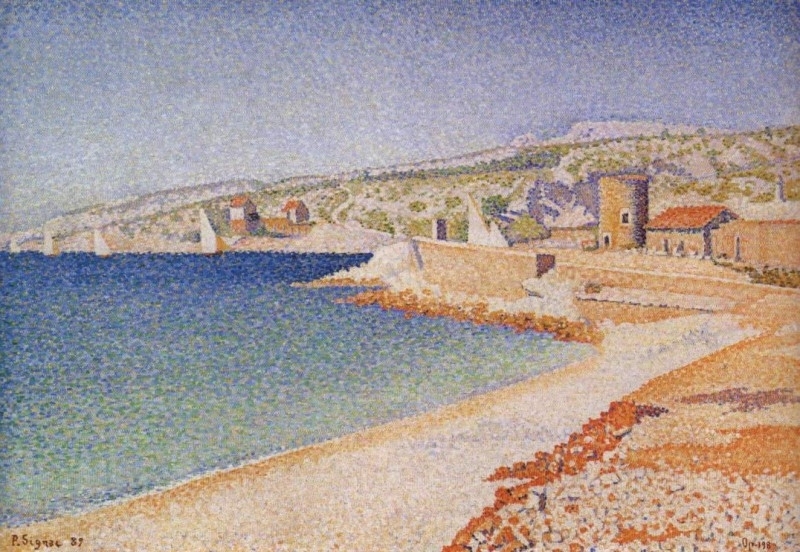 Signac The jetty of Cassis