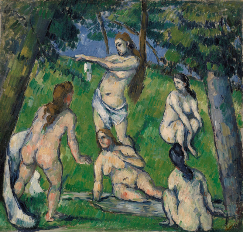 Cezanne Five bathers