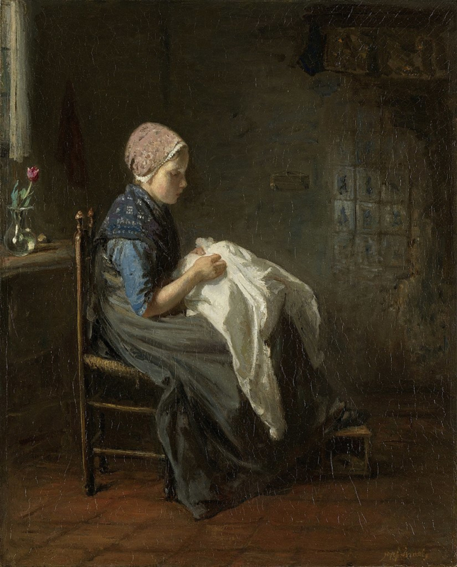 J. Israels The seamstress 2