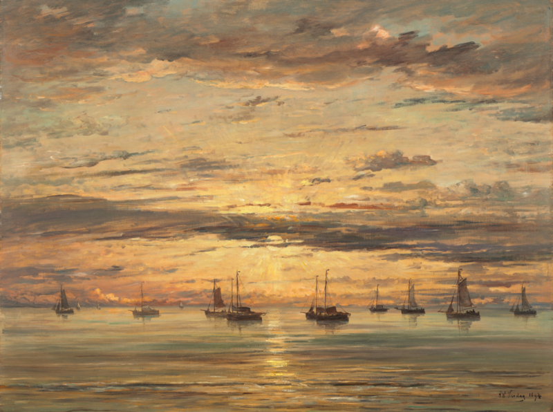 Mesdag Sunset in Scheveningen