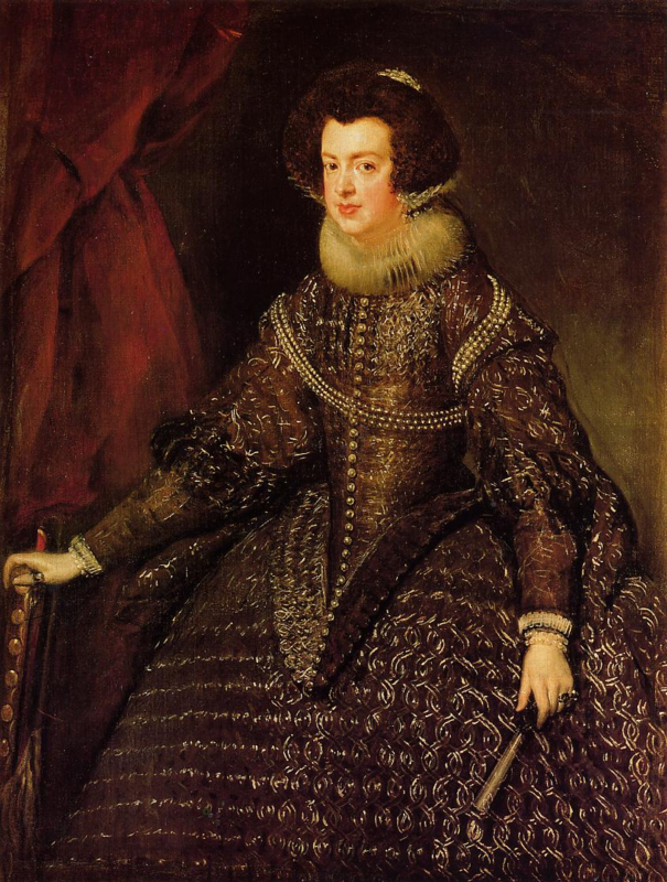 Velazquez Queen Isabella of Bourbon