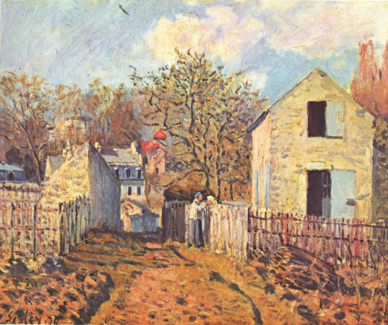 Sisley The village of Voisins