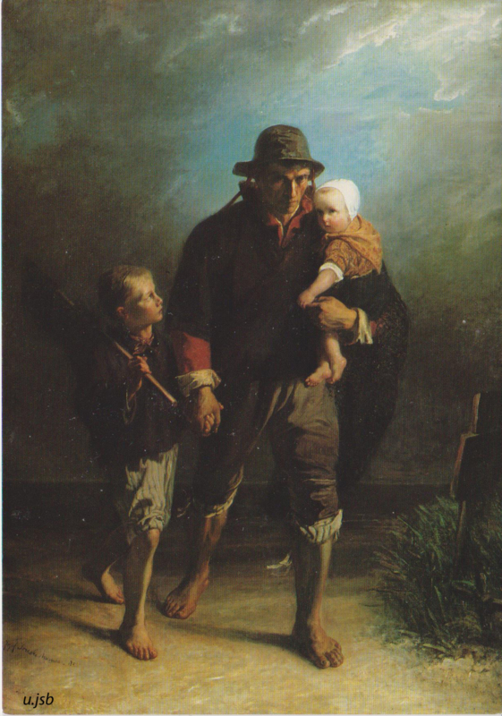 J. Israels Past mother's grave