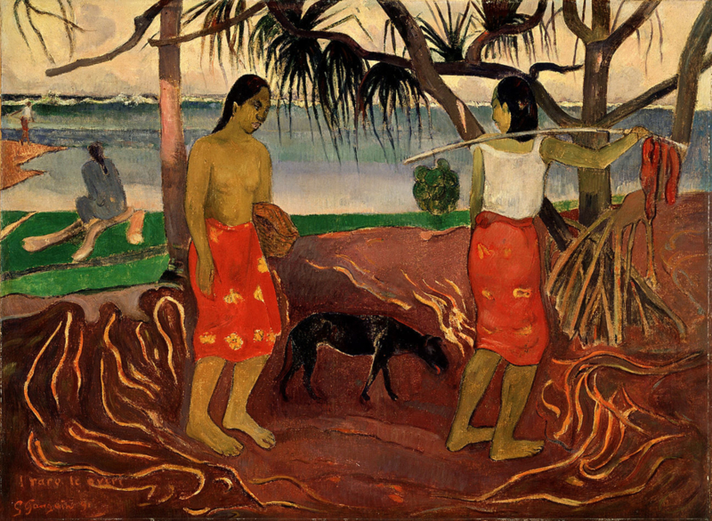 Gauguin Under the pandan