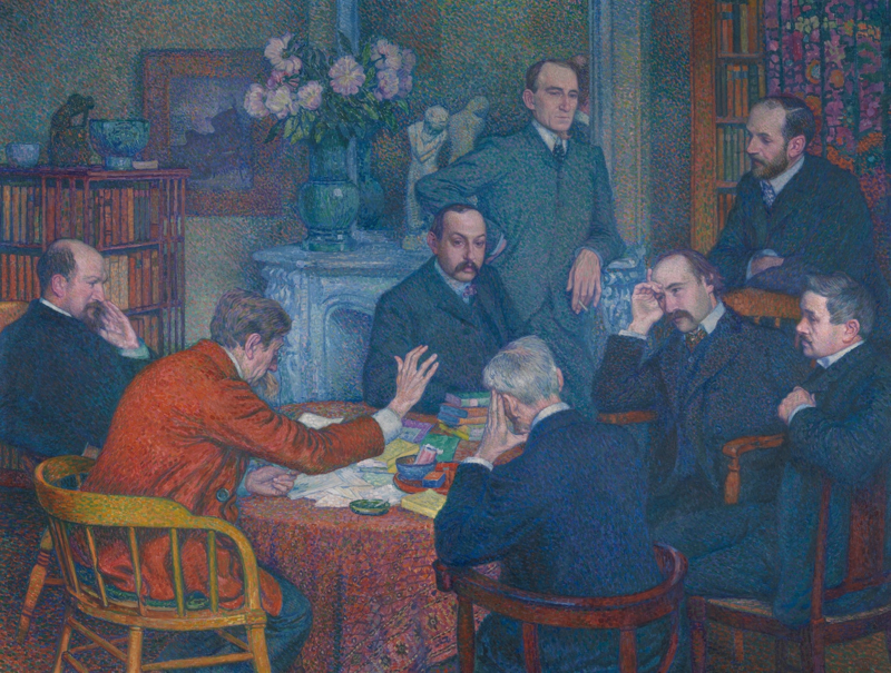 Van Rysselberghe The lecture