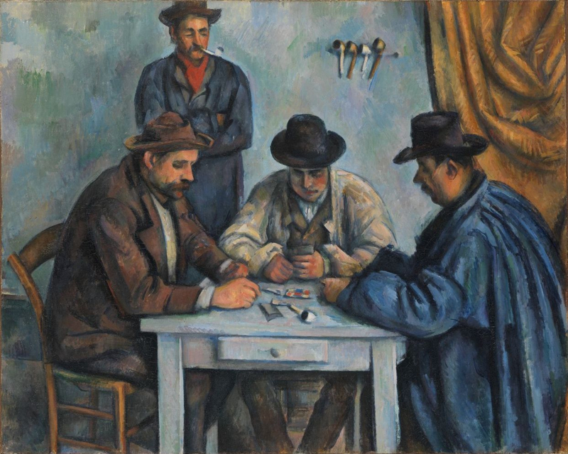Cezanne The card players