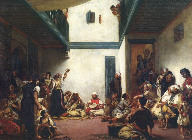 Delacroix Jewish marriage in Morocco