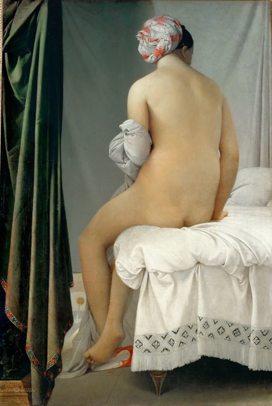 Ingres The bather of Valpincon